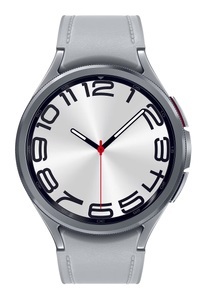 Samsung, SAMSUNG Galaxy Watch6 Classic (47 mm, LTE-Version) - Smartwatch (Breite: 20 mm, -, Silver), Galaxy Watch6 Classic (R965), Smartwatch