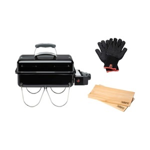 Weber, Gasgrill Mobiler GO-ANYWHERE, Weber, Weber Set Grill Go-Anywhere inkl.Grillzubehör ? Weber Gasgrill