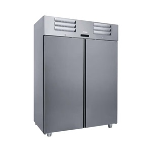 FORS, FORS Gastronomie-Gefrierschrank, doppelte Volltür, Edelstahl, GN 2/1 DGFV 1400 ES Edelstahl, Fors DGFV 1400 ES Gastronomie?-?Gefrierschrank Edelstahl
