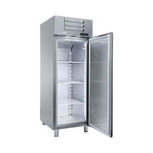 FORS, FORS Gastronomie-Gefrierschrank, Volltür, Edelstahl, GN 2/1 GFV 700 ES Edelstahl, Fors GFV 700 ES Gastronomie?-?Gefrierschrank Edelstahl rechts