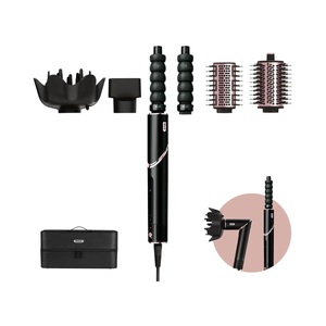 Shark, Shark FlexStyle 5 in 1 Haarstyler Warmluftbürste, Shark HD446CH FlexStyle 5-in-1 Haarstyler Schwarz