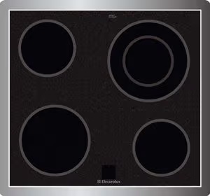 Electrolux, Electrolux GK56PPLR cn Kochfeld Chrom, 