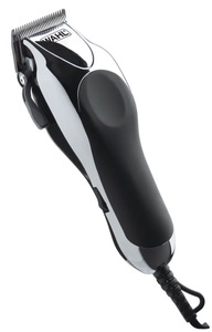 Wahl, Wahl 79524-216 - Haarschneider (Schwarz, silber), Wahl Chromepro Set inkl. Nasentrimmer Haarschneide-Set ? Haarschneider ? Edelstahl / Schwarz