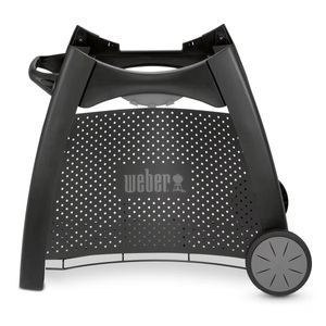 Weber, Weber Premium Rollwagen für Weber Q 2000, Weber Q Wagen Premium Grillwagen ? Weber Grill Ablage/Grill Rollwagen/Grill Erweiterung ? Schwarz