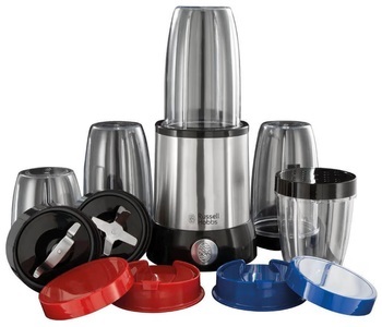 RUSSELL HOBBS, Russell Hobbs 23180-56 Nutriboost - Multifunktionsmixer (Schwarz/Edelstahl), Russell Hobbs NutriBoost 23180-56 Multifunktionsmixer