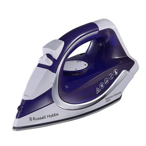 RUSSELL HOBBS, Russell Hobbs 23435046002 - Dampfbügeleisen (Violett, weiss), Russell Hobbs SupremeSteam Cordless 23300-56 Dampfbügeleisen