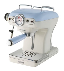 Ariete, Ariete 1389/15 BL Blue - Espressomaschine (Creme/Hellblau), Ariete 1389/1 Kolbenkaffeemaschine blau