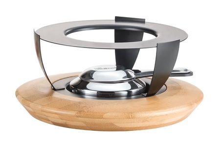 Koenig, Koenig B02229 - Rechaud Bamboo (Bambus/chwarz), KOENIG Bamboo Rechaud