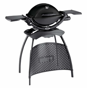 Weber, Gasgrill Q 1200 Stand Black, Weber, 
