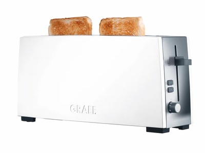Graef, Graef To91 - Toaster (Weiss), Graef TO91 Langschlitztoaster