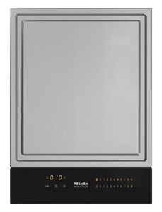 MIELE, Miele CS 7632 FL - Teppan Yaki (Edelstahl/Schwarz), Miele CS 7632 FL Teppanyaki flächenbündig Kochfeld