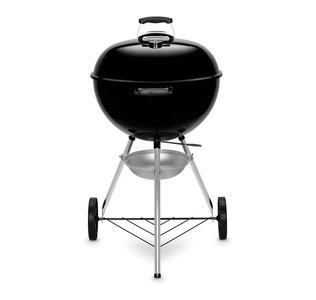 Weber, weber - Holzkohlegrill Original Kettle E-5710 Ø 57 cm - Schwarz, Weber Original Kettle E-5710 Grill Black