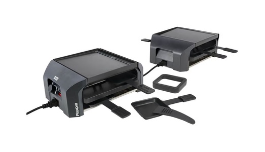 STOECKLI, Stöckli PizzaGrill FourFour Set Raclettegrill anthrazit, Stöckli four4 PizzaGrill Set Raclettegrill anthrazit