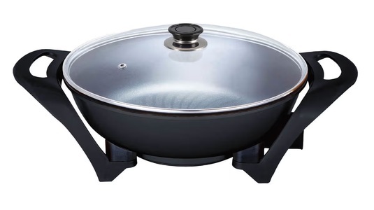 Ohmex, Ohmex Wok-5050 - Elektrische Wokpfanne (Schwarz/Transparent), OHMEX, HOME & LIVING, Elektrischer Wok, Produkte & Wohnen, Household & Kitchen, Küchenkleingeräte, Tischgrill
