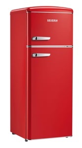 Severin, Severin RKG8935 Kühlschrank weiss rechts, Severin RKG8930 Kühlschrank rot rechts