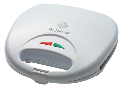 Bomann, Sandwich-Toaster Bomann 650160 Weiß, Bomann ST 5016 CB Sandwich Toaster ? Sandwichmaker/Sandwichtoaster ? Weiss