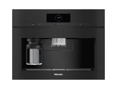 MIELE, Miele ArtLine Einbau-Kaffeevollautomat CVA 7845-60, AromaticSystem, OneTouch for Two, CupSensor, EasyClick-Milksystem, Miele CVA 7845-60 Kaffeemaschine Einbau Obsidianschwarz