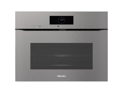 MIELE, Miele Einbaubackofen H 7840-60 BMX Graphitgrau, Miele H 7840-60 BMX Kompaktbackofen mit Mikrowelle Graphitgrau