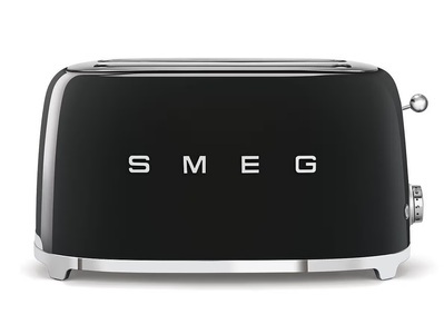 SMEG, SMEG 50's Retro Style Langschlitztoaster 2 Scheiben schwarz, SMEG 50's Retro Style Langschlitztoaster 2 Scheiben schwarz