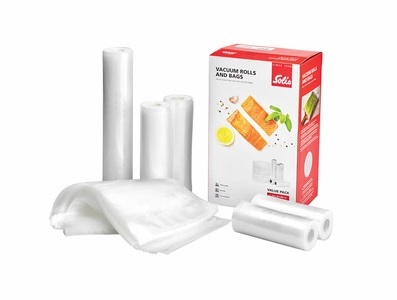 Solis, Solis 922.65 - Vakuumierfolien (Transparent), Solis Value Pack Vakuumierfolien und Beutel