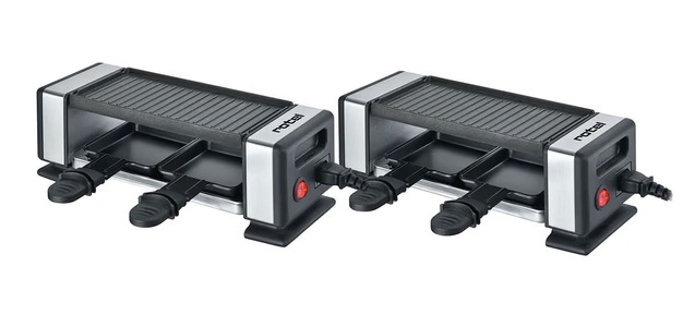 Rotel, Rotel Tischgrill Duo Connect 2x2 schwarz, Rotel Tischgrill Duo Connect 2x2 schwarz