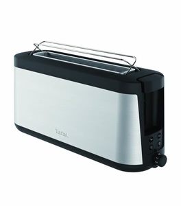 Tefal, Tefal Element Tl4308 - Toaster (Edelstahl/Schwarz), Tefal Element TL4308 Toaster