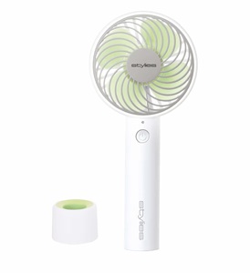Stylies, Stylies Lacerta - Hand-Ventilator (Weiss/Grün), Stylies Lacerta Handy-Fan grün
