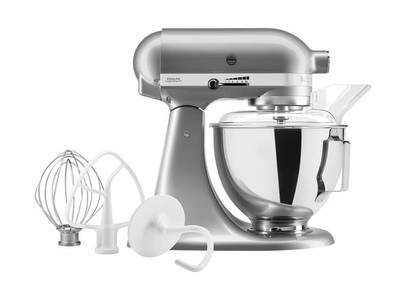KITCHENAID, KitchenAid Artisan KSM95 Küchenmaschine kontur silber, KITCHENAID 5KSM95 - Küchenmaschine (Kontur Silber)