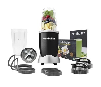 Nutribullet, NUTRIBULLET Extraktor 900w 12 PCS - Standmixer (Schwarz), NutriBullet M21151 900W 12pcs Nährstoff-Extraktor Set ? Standmixer/Blender ? Black