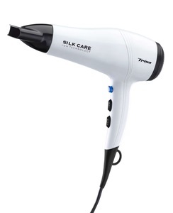 TRISA, TRISA 1053.7045 Silk Care - Haartrockner (Weiss/Schwarz), Trisa Silk Care Haartrockner weiss