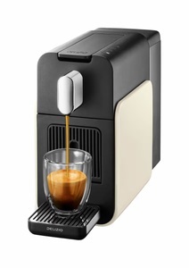 Delizio, Delizio Brava Cream White Kapselmaschine, DELIZIO Brava Kapselmaschine Creme Weiss