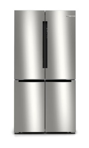 Bosch, Bosch KFN96VPEA Gefrierschrank, Bosch Serie 4, Kühl-Gefrier-Kombination, mehrtürig, 183 x 90.5 cm, Edelstahl (mit Antifingerprint), KFN96VPEA