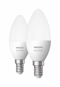 Philips, Philips Hue Leuchtmittel E14, Bluetooth, Philips 2x Extension E14 White 2x Pack LED-Lampen ? LED/Leuchtmittel/Glühbirne