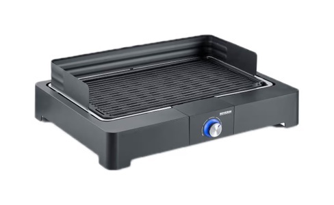 Severin, Severin PG 8567 Tisch Grill Kontrollleuchte Schwarz, SEVERIN PG8567 Elektrogrill