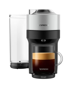 De Longhi, De Longhi Nespresso Vertuo Pop Deluxe Schwarz Original, DE-LONGHI Vertuo Pop+ Nespresso® Kaffeemaschine Silver