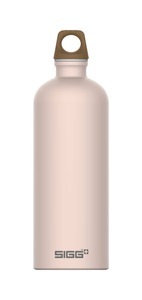SIGG, Traveller MyPlanet 1 L Trinkflasche, Sigg Traveller MyPlanet Journey Plain Aluflasche hellrosa