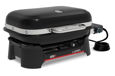 Weber, Weber COMPACT Elektrogrill, Weber Lumin Compact 26 Elektrogrill ? Weber Elektrogrill ? schwarz