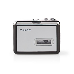 Nedis, Kassettenkonverter | Tragbar | Verbindungsausgabe: 1x 3,5 Mm 1x Mini Usb | Zubehör: Usb -kabel | Batteriebetriebener Usb -stromversorgung Unisex