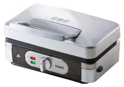 Domo, Domo Do9136C - (Edelstahl/Schwarz), Domo DO9136C 3in1 Sandwichmaker