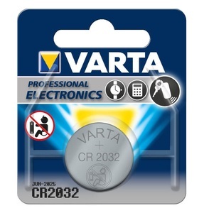 Varta, Varta CR-2032 1er, VARTA ELECTRONICS Knopfzelle, CR2032, ab 10 Stk