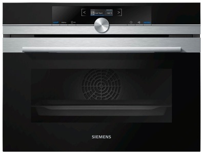 Siemens, Siemens Cb635Gbs3 - Backofen (), Siemens CB635GBS3, Edelstahl / Schwarz Backofen Euro-Norm ? Einbau Backofen 60 cm ? Edelstahl