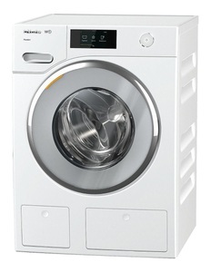 MIELE, Miele WWV 900-80 CH - Waschmaschine (9 kg, 1600 U/Min., Weiss), Miele WWV 900-80 CH Warmwater Waschmaschine rechts