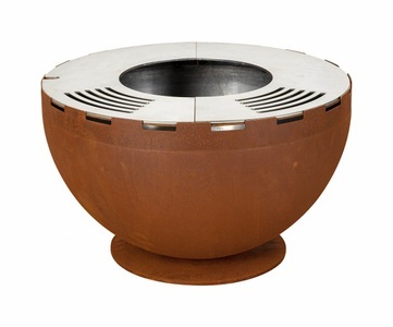 undefined, Firebowl 60 Grill- und Feuerstelle, Nouvel Firebowl 60 gerostet ? Feuerschale/Feuerstelle ? Rost