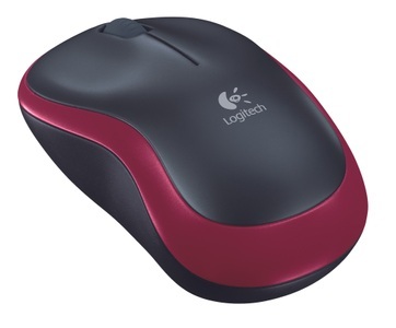 Logitech, Logitech Wireless Mouse M185 RED - Maus, Logitech Maus M185 Wireless