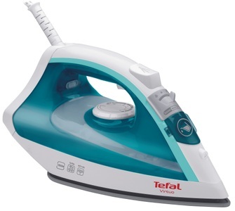 Tefal, Tefal Virtuo Fv1710 - Dampfbügeleisen (Türkis/Weiss), Tefal Dampfbügeleisen FV1710E0 Virtuo