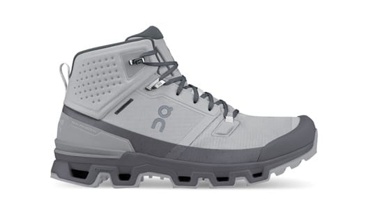 On, ON Cloudrock 2 Waterproof Wanderschuhe Damen, ON Damen Wanderschuhe Cloudrock 2 Waterproof GLACIER/ECLIPSE grau | 38