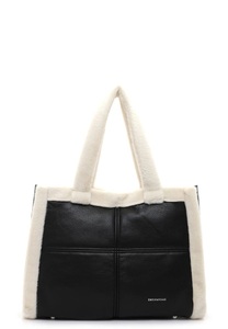 EMILY & NOAH, Shopper Ivana Damen Schwarz Leicht ONE SIZE, 