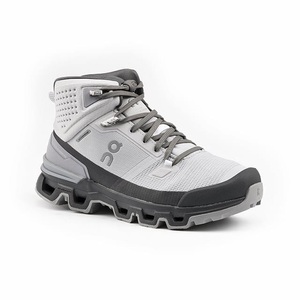 On, ON Cloudrock 2 Waterproof Wanderschuhe Damen, ON Damen Wanderschuhe Cloudrock 2 Waterproof GLACIER/ECLIPSE grau | 38