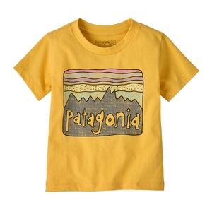 Patagonia, Patagonia Kinder Baby Fitz Roy Skies T-Shirt