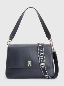 Tommy Hilfiger, Tommy Hilfiger Umhängetasche »TOMMY LIFE SHOULDER BAG«, mit TH-Monogramm-Emblem vorne, 